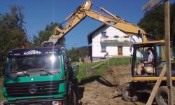 Izkop gradbene jame Zore